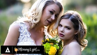 MOMMY'S GIRL - Bridesmaid Katie Morgan Bangs Enduring Her Stepdaughter Coco Lovelock Before Her Wedding