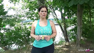 GERMAN SCOUT - Heavy Exasperation BBW MATURE MOM TALK There FUCK AT STREET CASTING